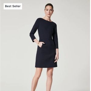 New with tags Spanx perfect A-line dress in classic navy